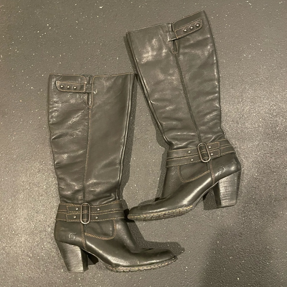 Born heeled boots
